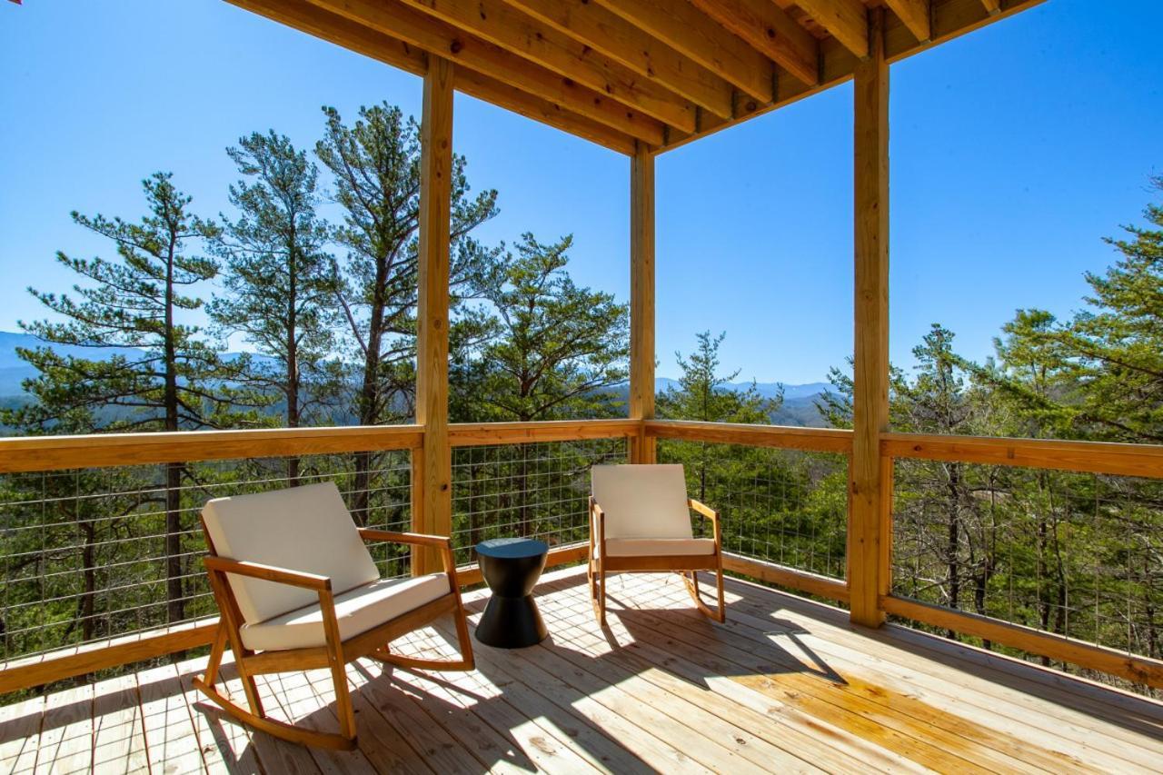 3 Pines Lodges Luxury Mountain View Hot Tub Sevierville Exterior foto
